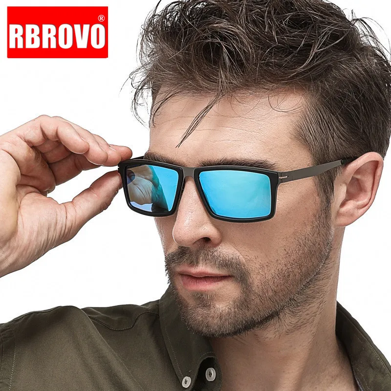 RBROVO 2020 Классические 100% поляризованные солнцезащитные очки мужские уличные для