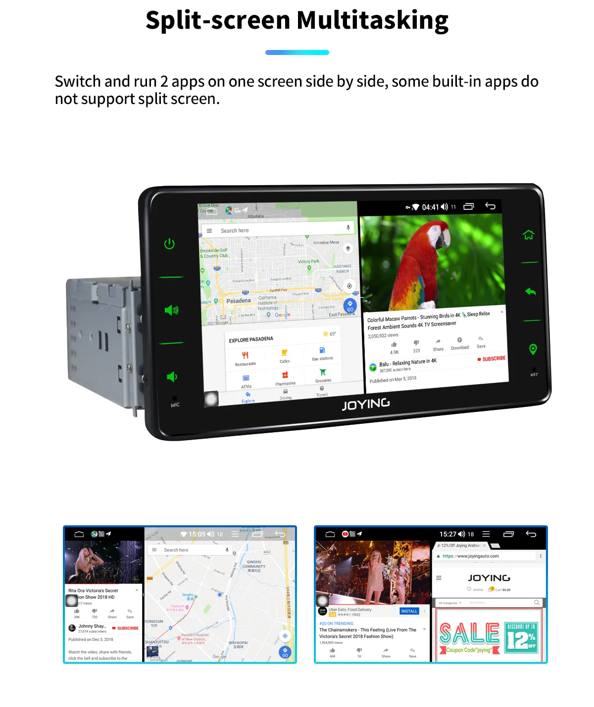 Радуясь, 2 Гб ОЗУ, 32 Гб ПЗУ, 6,2 дюйма, 1 DIN, Android 8,1, автомобильная стерео головная установка, bluetooth, FM радио, плеер, зеркальная связь, камера заднего вида, dvr