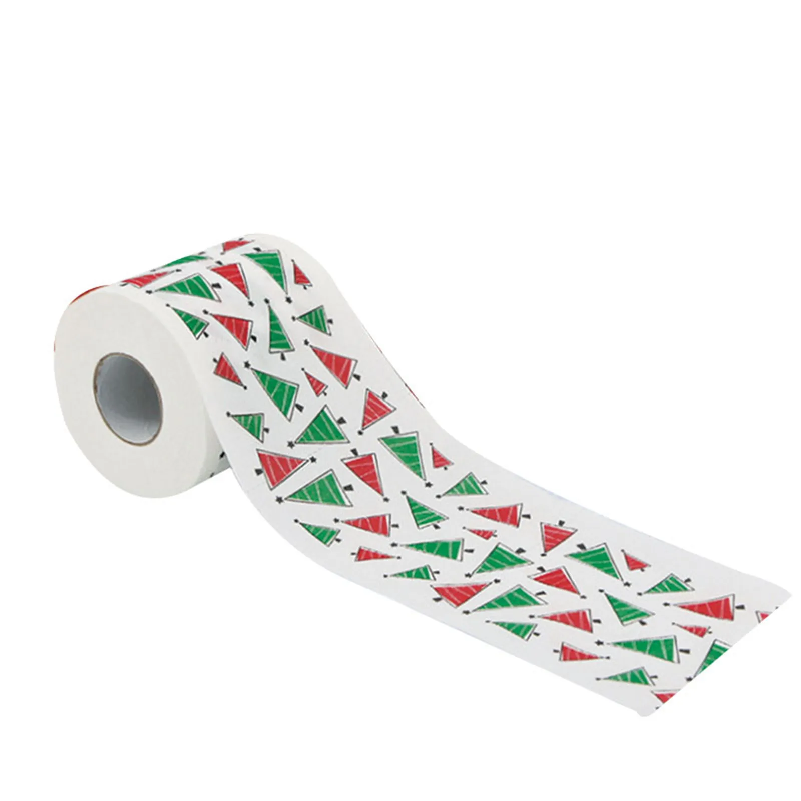 

Рождественская декоративная ткань Санта-Клауса для ванной, туалетный рулон, забавная Рождественская ткань для ванной комнаты для друзей, ...