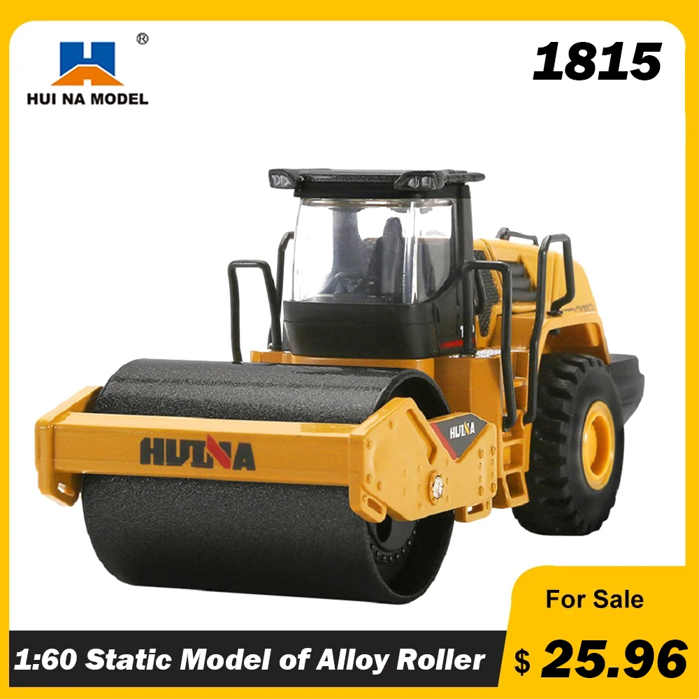 

HUINA 1815 строительные игрушки из сплава дорожного Калета 1:60 статическая модель имитация строительных инженерных моделей автомобилей