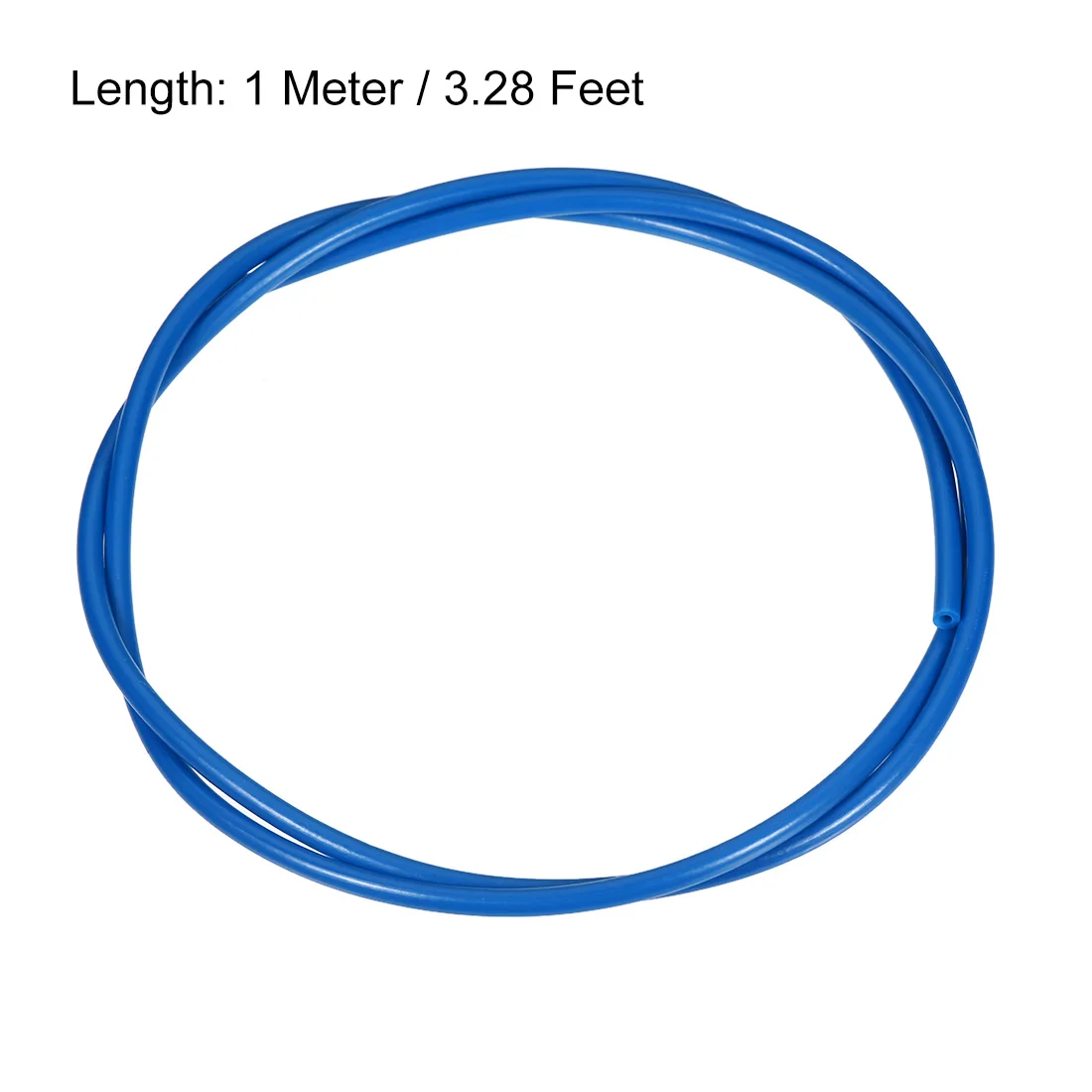

uxcell PTFE Tube 3.2Ft - ID 2mm X OD 4mm Fit 1.75 Filament for 3D Printer Blue