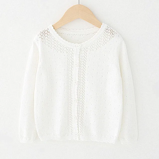 Однобортный Кардиган для девочек свитер весенняя куртка желтая розовая верхняя