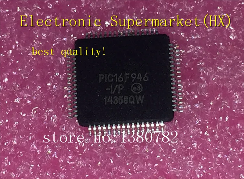 

Free Shipping 50pcs/lots PIC16F946-I/PT PIC16F946 QFP-64 New Original IC In Stock!