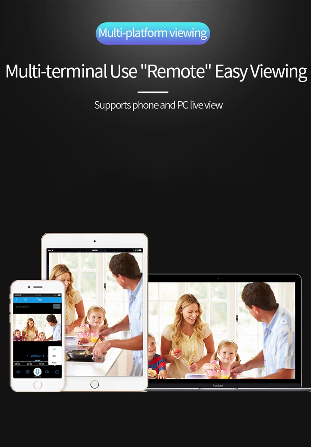 Kebidumei HD 1080/720P Беспроводная ip-камера облачная интеллектуальная автоматическая Wi-Fi камера системы безопасности Мини CCTV комнатная наружная камера