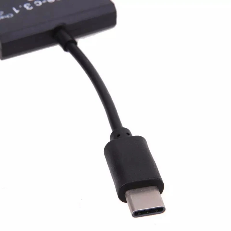 

OTG Cable Hub Adapter 5.0Gb/S USB Type-C 3.1 to 4 Ports for Mobile Phone MAC BOOK Laptop Tablet
