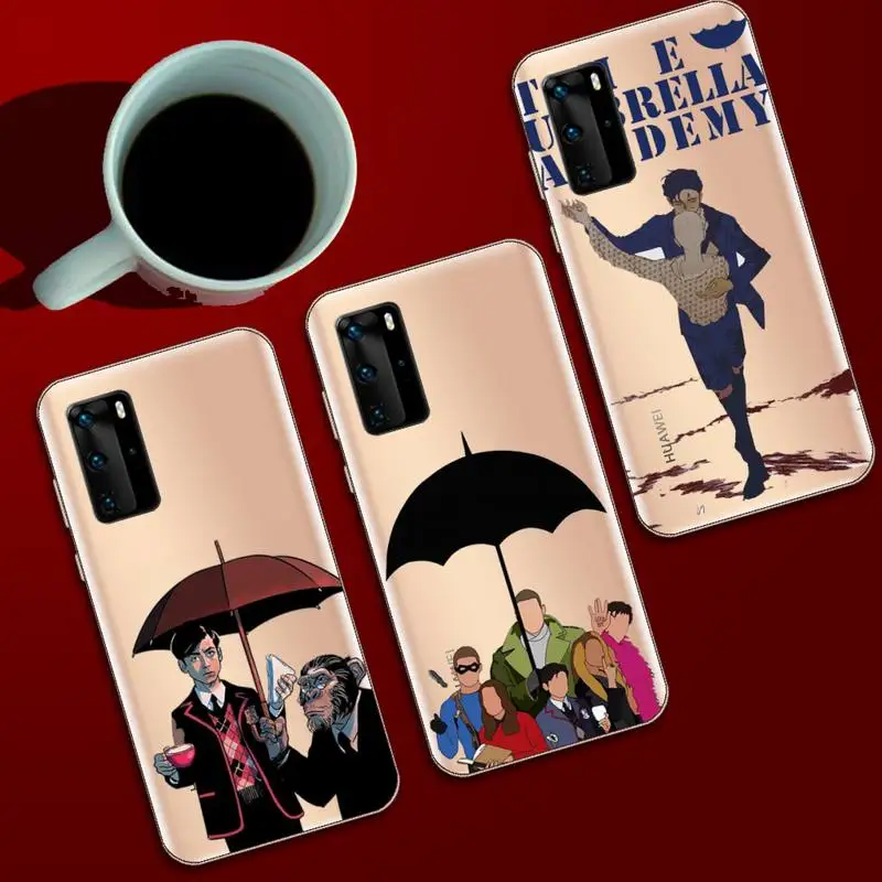 

The Umbrella Academy number five Phone Case Transparent for Huawei P honor 8 10i 20 30 40 smart 2019 custom protective shell