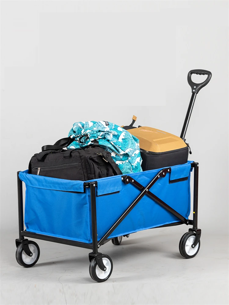 Складной вагон для отдыха на открытом воздухе кемпинг садовые тележки с