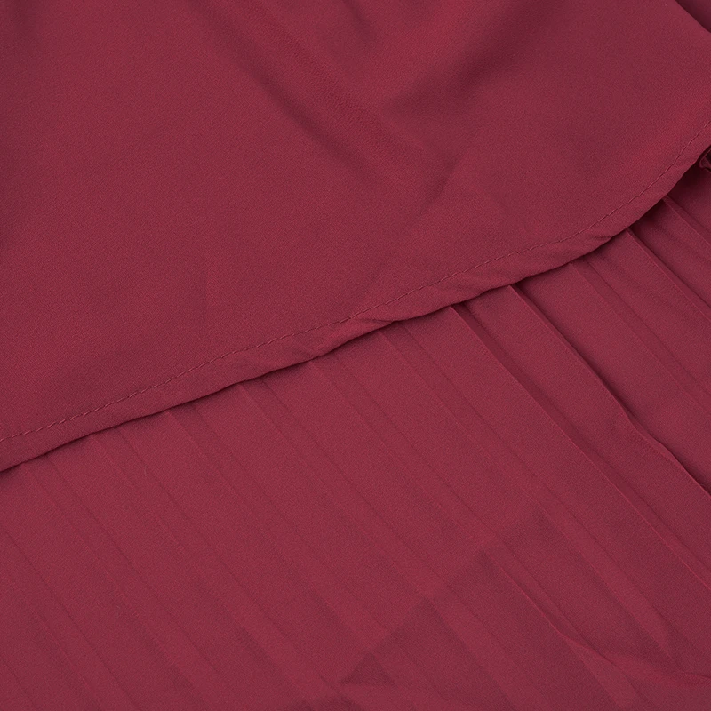 JODIMITTY Women Chiffon Blouse Pleated Back Long Sleeve Solid Shirts Casual Plus Size Shirt Office Work Tunic Tops 4XL 5XL | Женская