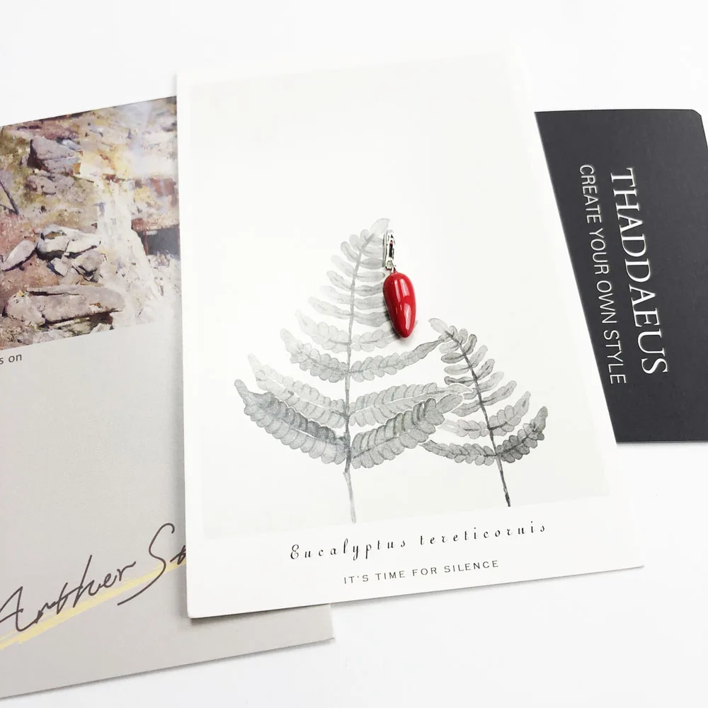 Красным перцем Милая подвеска в форме Европы Новая коллекция Шарм хорошая