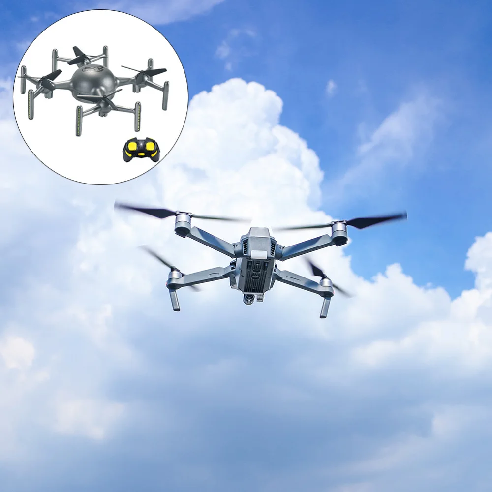 Criativo de Edição de Display de Aeronave Drone com Edição de Texto Drone Criativo Peça 1