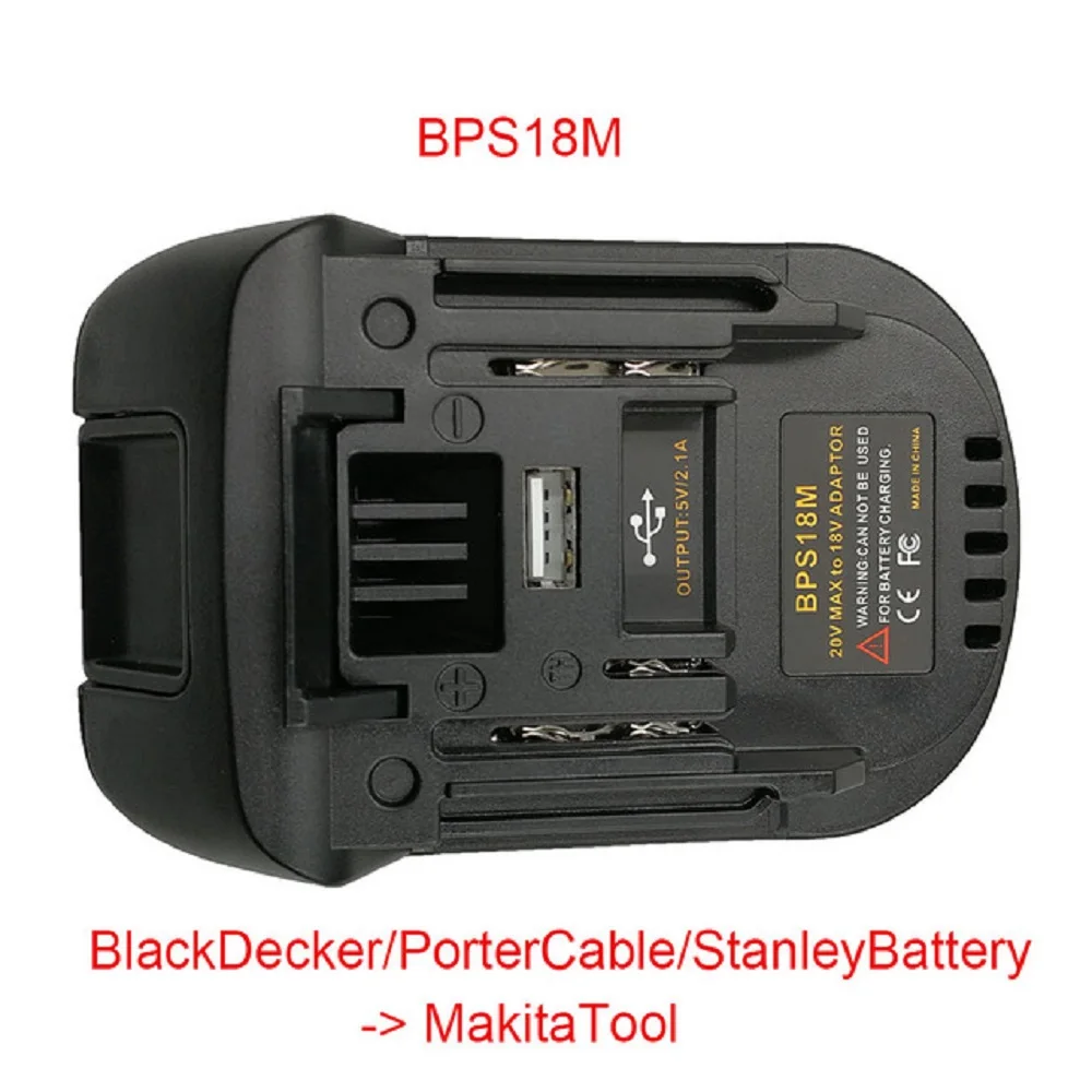 Адаптер батареи для Makita 18 в инструмент Bl1830 Bl1840 В батарея BPS18M DM18M BS18MT кабеля