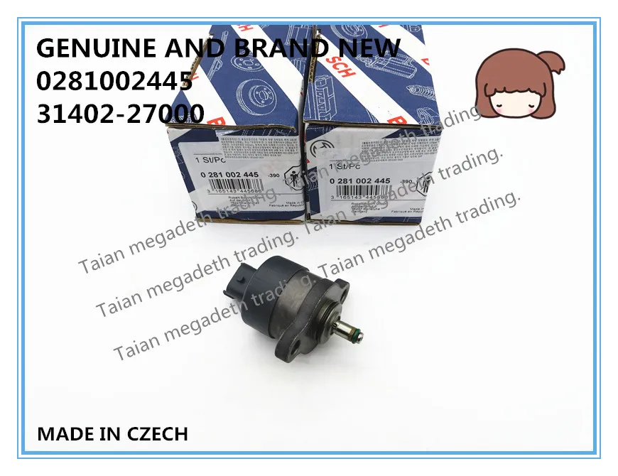 Подлинный и новый регулятор давления дизельного топлива клапан DRV 0281002445 0281002718 31402