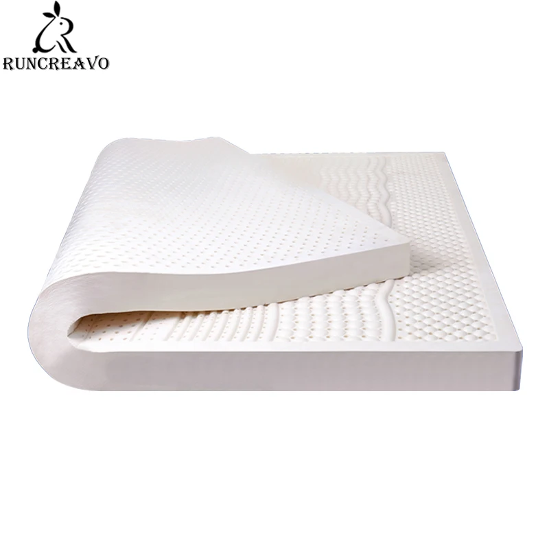 

100% Natural Latex Mattresses Tatami Slow Rebound Home Single Double Mattress Family Bedspreads King Queen Twin Full Size