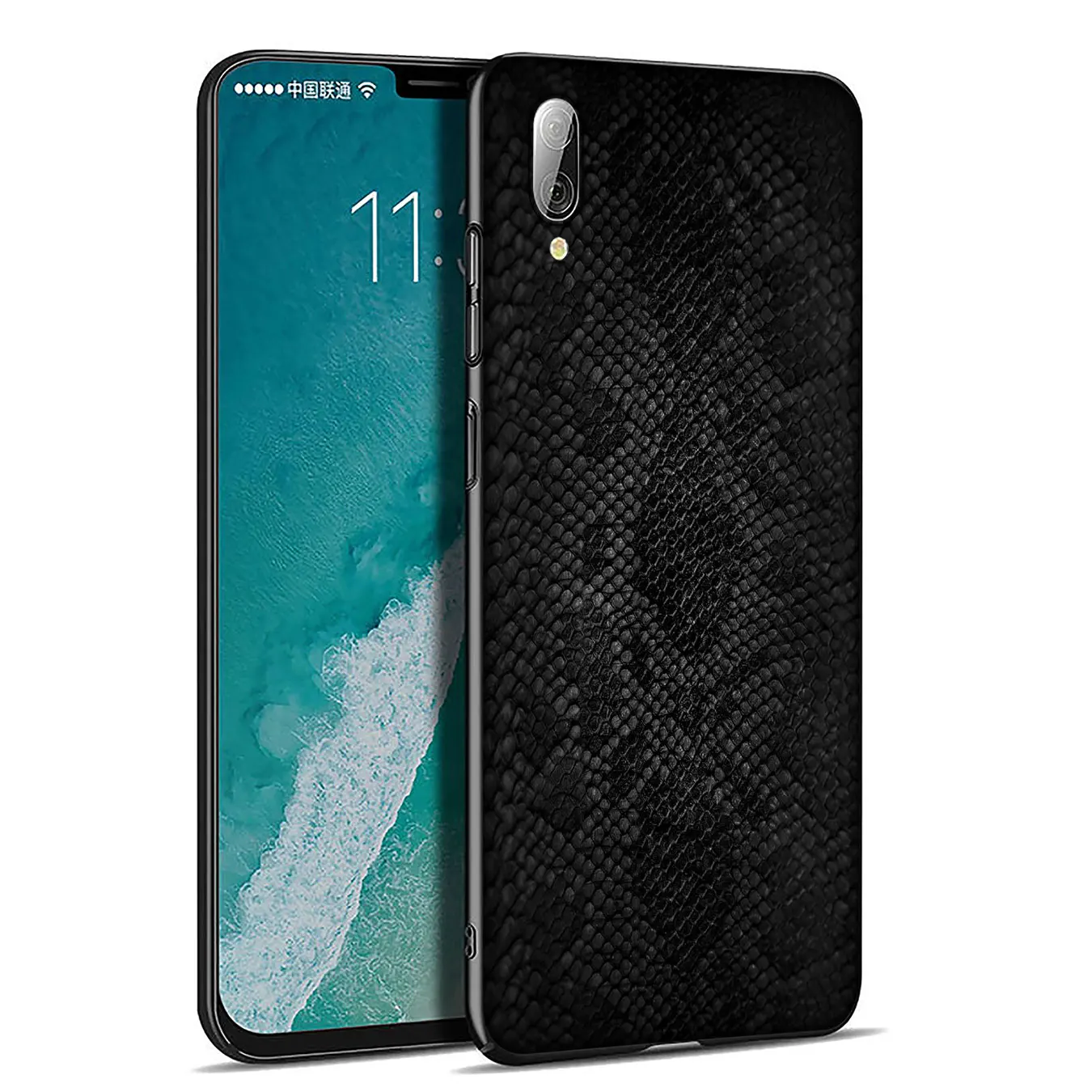 Мягкий силиконовый чехол для телефона IYICAO из змеиной кожи Xiaomi Redmi Note 8 8T 8A 7 7A 6 6A 5 5A