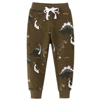 jumping meters autumn spring boys sweatpants hot selling dinosaurs trousers pants full length kids clothes pant
