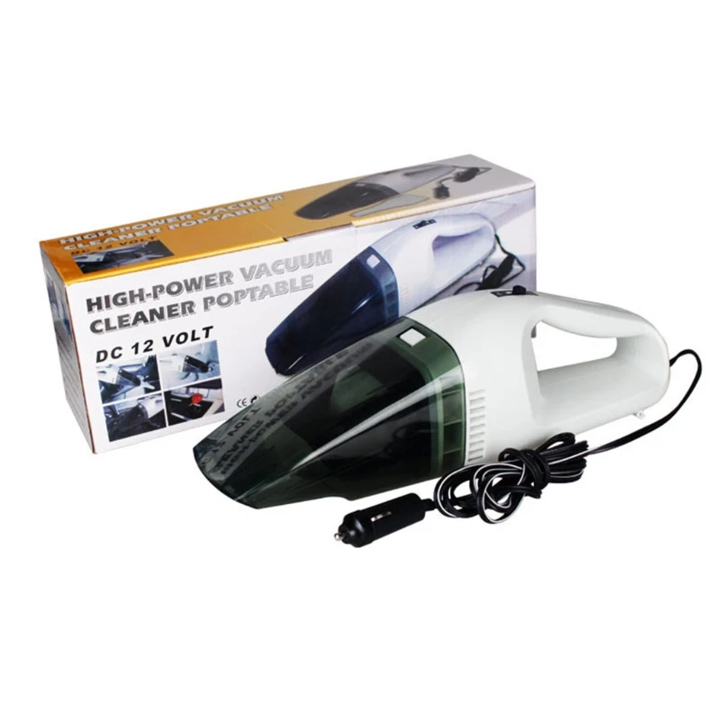 

1 Set Portable Car Vacuum Cleaner High Power Handheld Vacuum Best Car and Auto Accessories Kit for Car Interior Cleaning