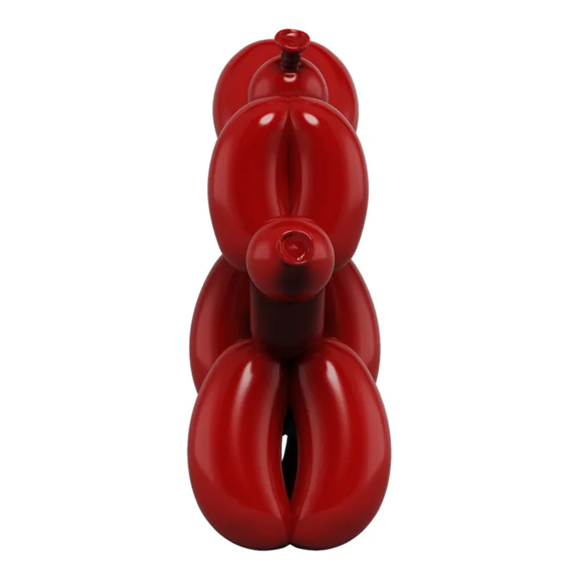 

HUMPek Naughty Balloon Dogs Art Figurine Resin Craft Abstract Statue Home Decorations Table Gift Living Room Decoration AA9