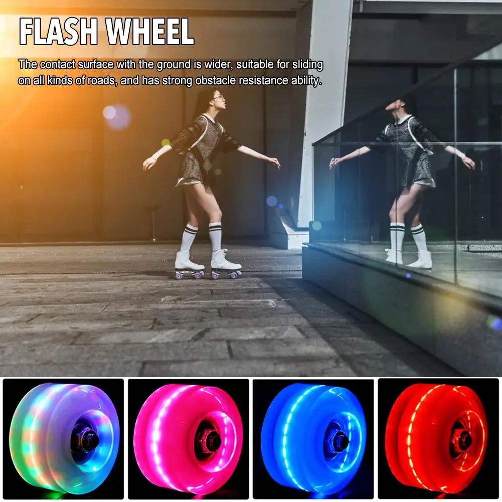 Сменные светящиеся колеса для катания на роликах | Спорт и развлечения