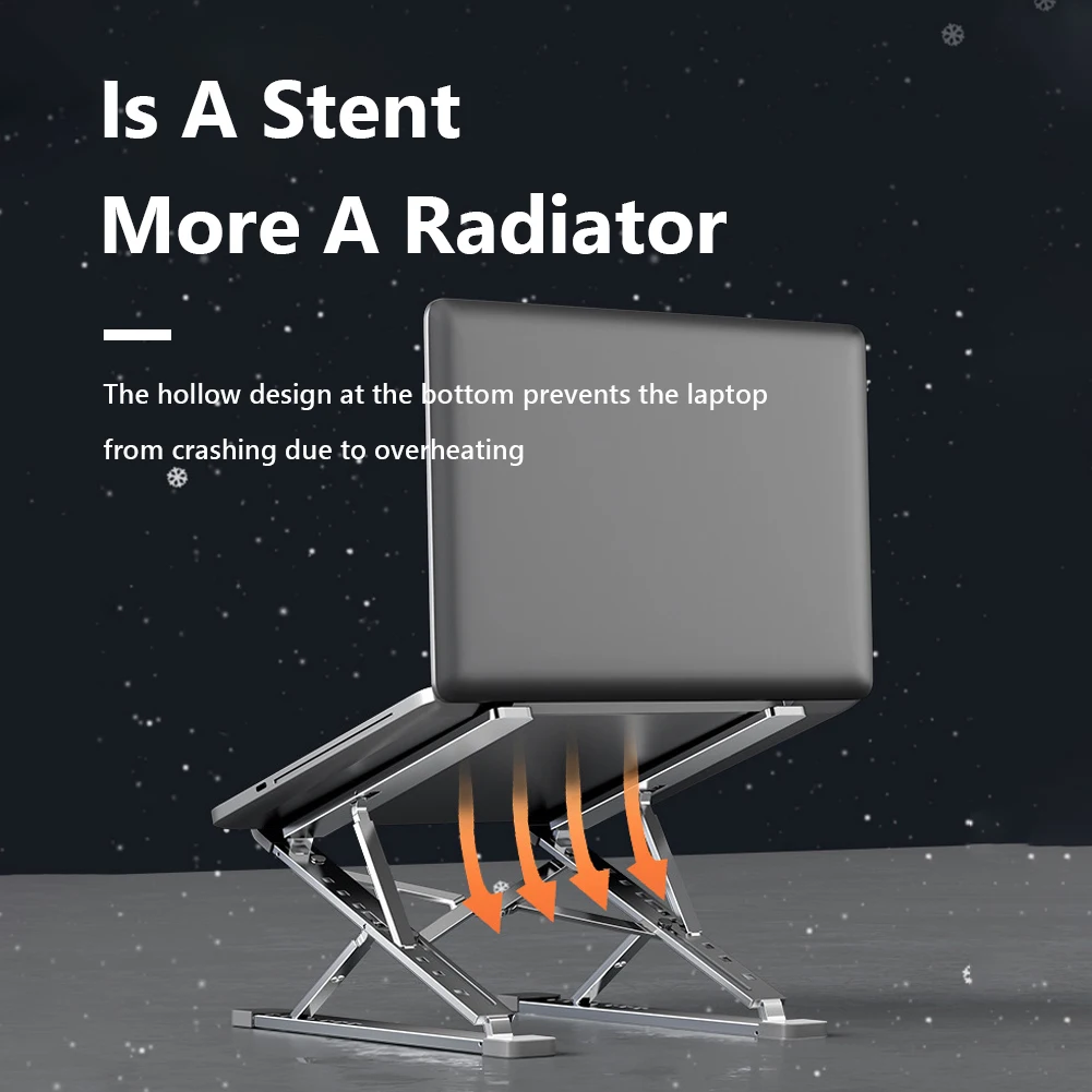 

Adjustable Laptop Stand Portable Base Notebook Support Tablet Table Holder Adjustable Bracket Computer Accessories