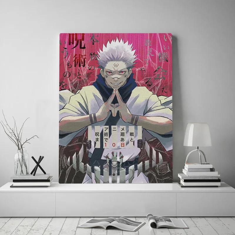 

Jujutsu Kaisen Sukuna Anime Canvas HD Printed Painting Wall Art Poster Home Decor Boy Pictures Living Room Modular No Framework