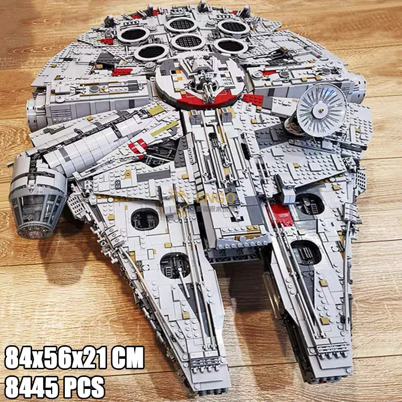 Новый 79211 тысячелетия 1381 шт Строительные блоки The Force Awakens звезда Мпц военная
