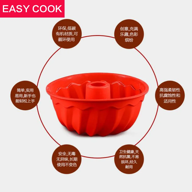 Силиконовая сковорода для маффинов и кексов форма выпечки без палочек