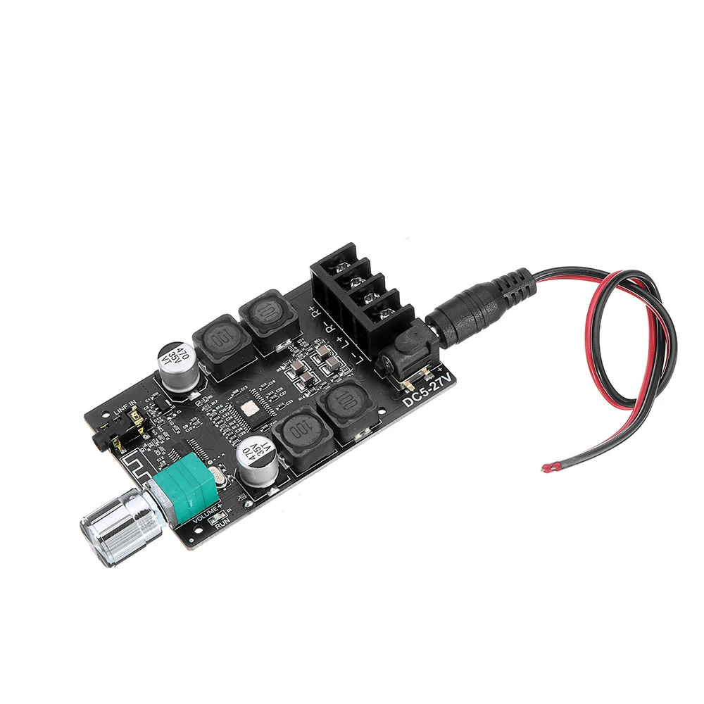 LEORY 2x50 Вт TPA3116 HIFI высокомощный цифровой усилитель стерео плата AUX bluetooth 5 0 AMP Amplificador
