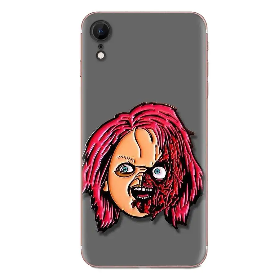 Для huawei Honor mate Nova Note 20 20s 30 5 5I 5T 7C 8A 8X9X10 Pro Lite Play мягкие узоры кукла Чаки ужас |