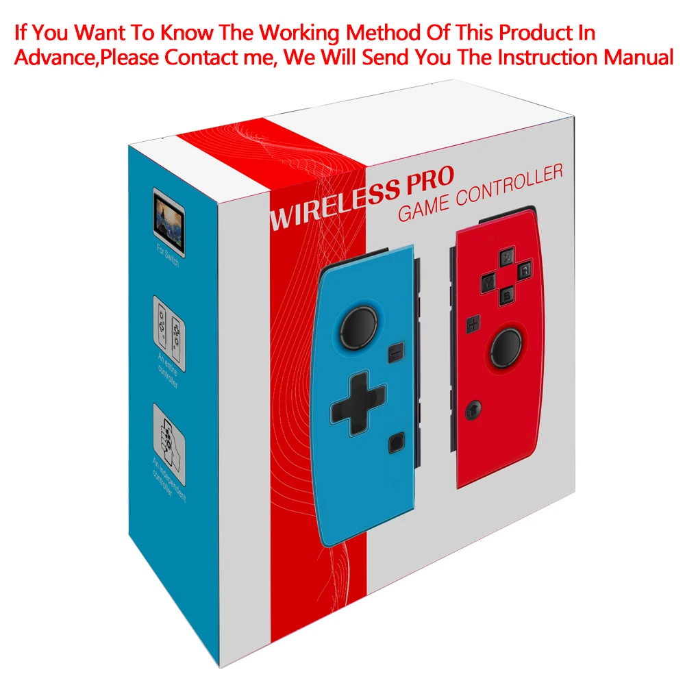 Для контроллера Nintendo Switch Wireless Bluetooth (L/R) джойстик левый и правый игровой