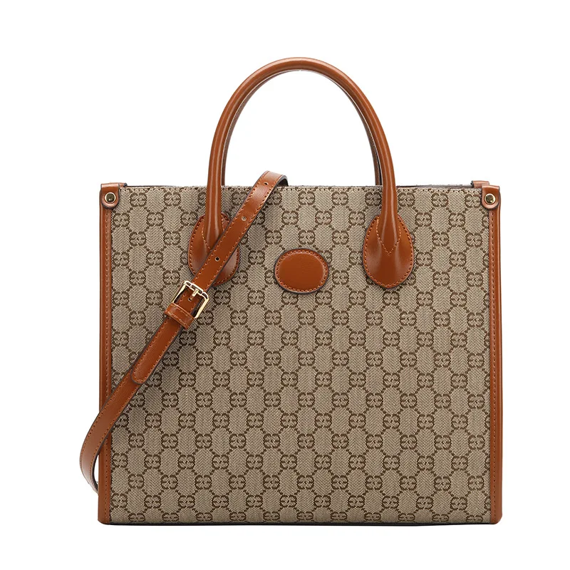 

Designer Women's Large Tote Bag Presbyopic Handbag Large Capacity Shopping Bag Luxury Lady's Shoulder Messenger Bag Purse Wallet