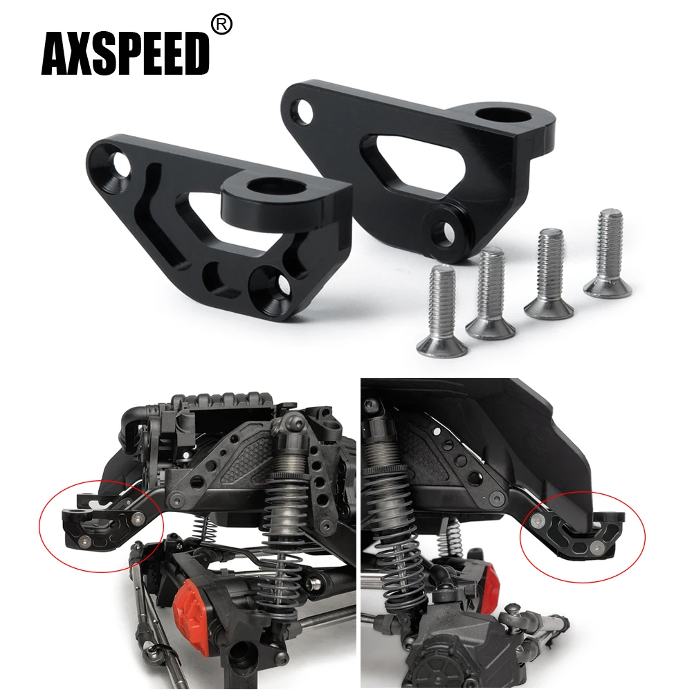AXSPEED Metal Car Shell Body Mounting Fixed Seat Set Kit for Axial SCX10 III AXI03007 1/10 RC Crawler Car Axle Upgrade Parts