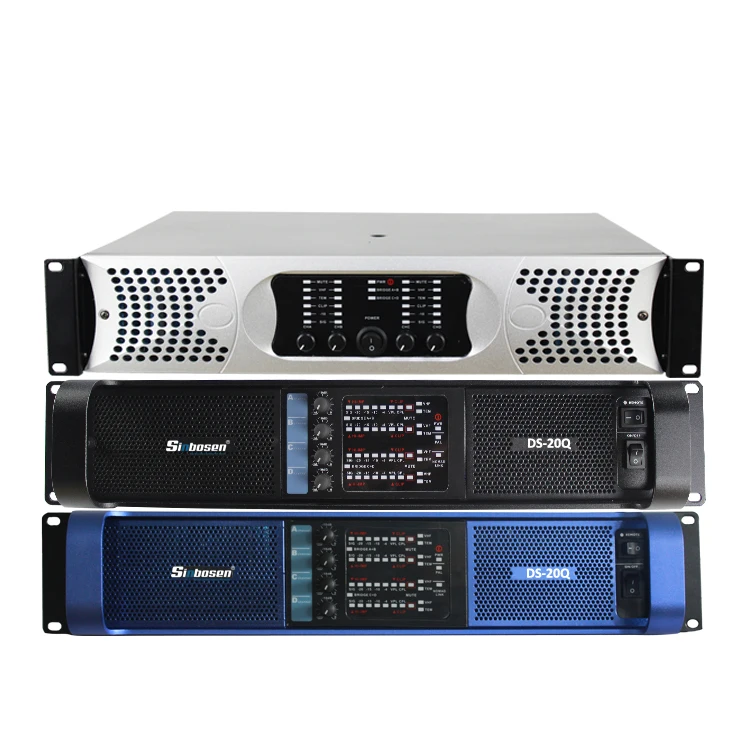 Усилитель высокой мощности Fp 4400W 2000q ламповый стерео аудио усилитель DJ сабвуфер PA динамик 18 дюймов линейный массив системный усилитель