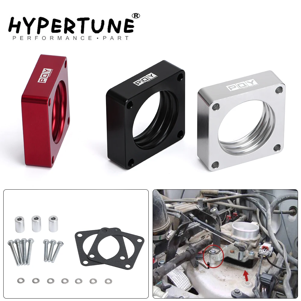 Алюминиевая прокладка корпуса дроссельной заслонки для 91-06 Jeep Wrangler TJ YJ Cherokee XJ