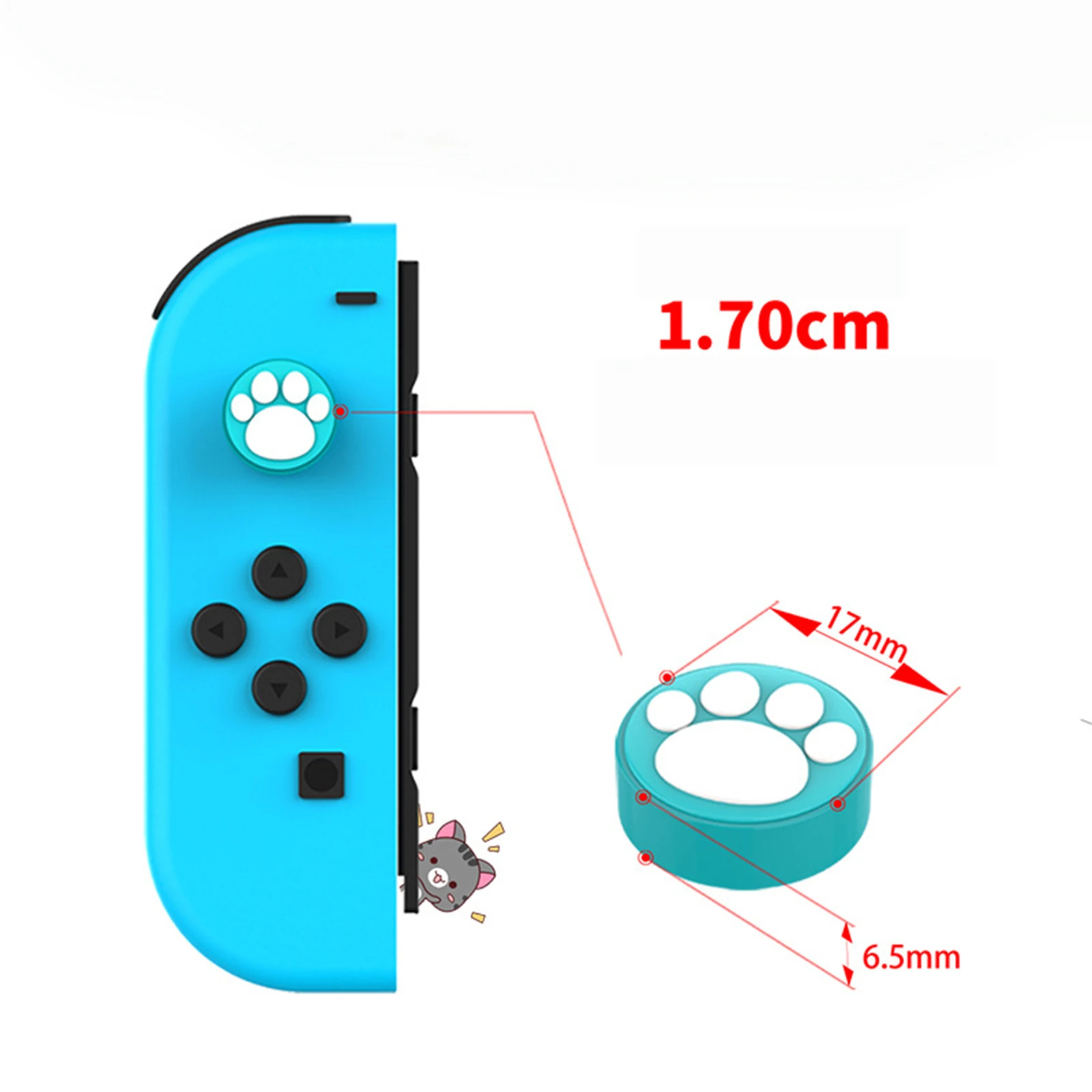Колпачок для захвата большого пальца Nintendo Switch &amp Lite NS Joy-Con джойстика Мультяшные