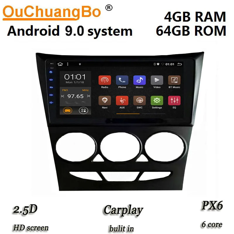 Ouchuangbo PX 6 автомобильный gps радиоприемник для Dongfeng Fengshen H30 ручная поддержка 4 Гб 64