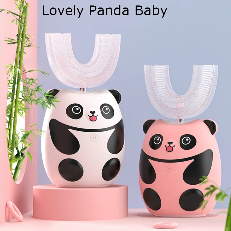 Щетка Зубная электрическая детская с мультяшным рисунком 360 градусов |