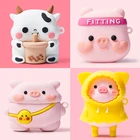 Мягкий силиконовый чехол для наушников AirPods 1, 2