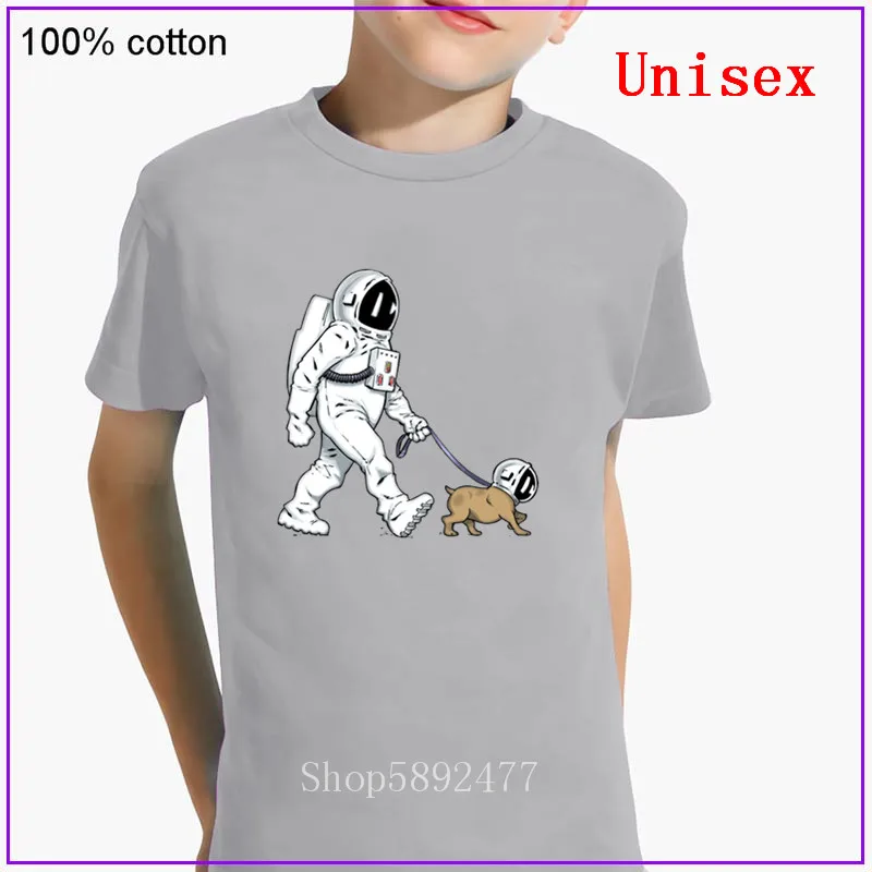 Крутая футболка с принтом ходячая собака астронавт Ходячие мертвецы космическим
