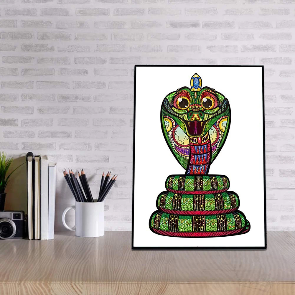 

Wooden Sneak Irregular Puzzle 3D Animal Jigsaw Adult Kid Toy Home Desktop Decoration for Children Adult