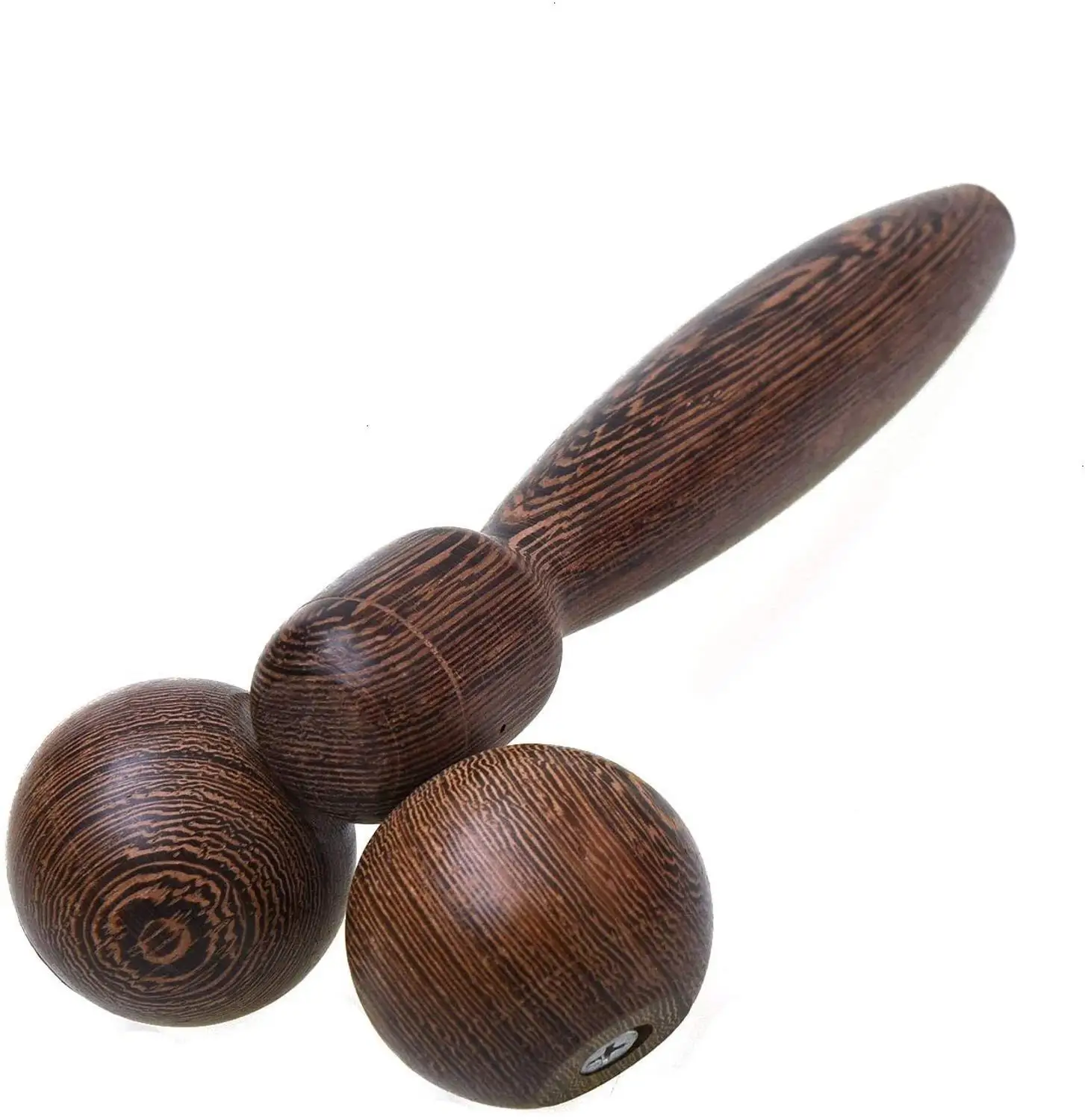 Роликовый ролик для лица с вращением на 360 градусов тонкий массажный деревянный