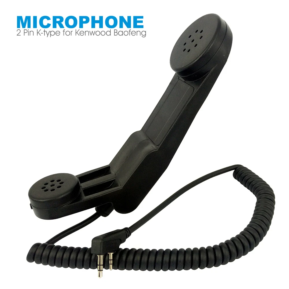 Alto-falante para Baofeng Microfone Portátil Militar Bf-888s Gt-3 Dm-5r Mais Tyt Kenwood Walkie Talkie Rádio Ombro Mic Ptt Uv-5r