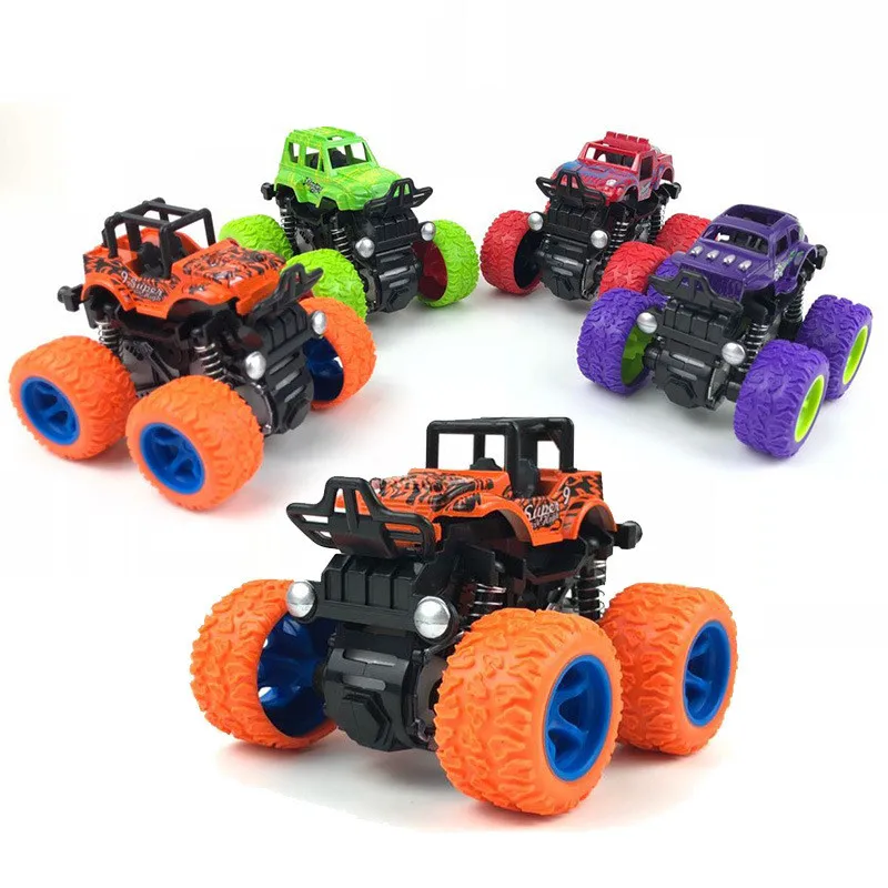 Мини инерционный внедорожный автомобиль откатная детская модель игрушечный с