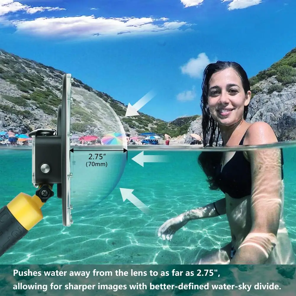 Фильтр SOONSUN переключаемый купольный порт водонепроницаемый чехол крышка