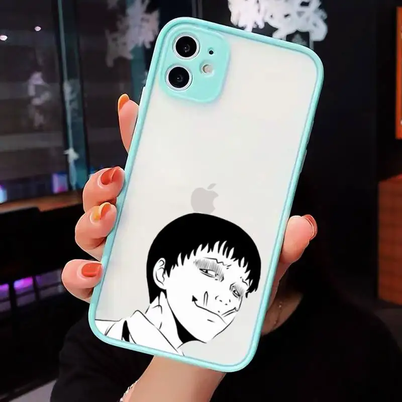 

Horror anime Junji Ito Collection Tees Phone Cases matte transparent For iphone 7 8 11 12 plus mini x xs xr pro max cover