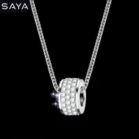 2021 men necklace shine full rhinestone sweater chain trendy hip hop male and female pendant free shipping and engraving
