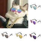 Модные солнцезащитные очки для кошек, собак, кошек, аксессуары для кошек, бесплатная доставка, 1 шт.