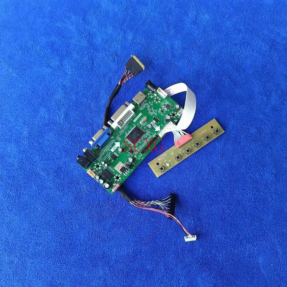 

60Hz WLED M.NT68676 40 Pin LVDS DIY Kit DVI VGA HDMI-compatible Fit B101AW01/HSD101PFW1/LP101WS1 1024*576 LCD screen drive board