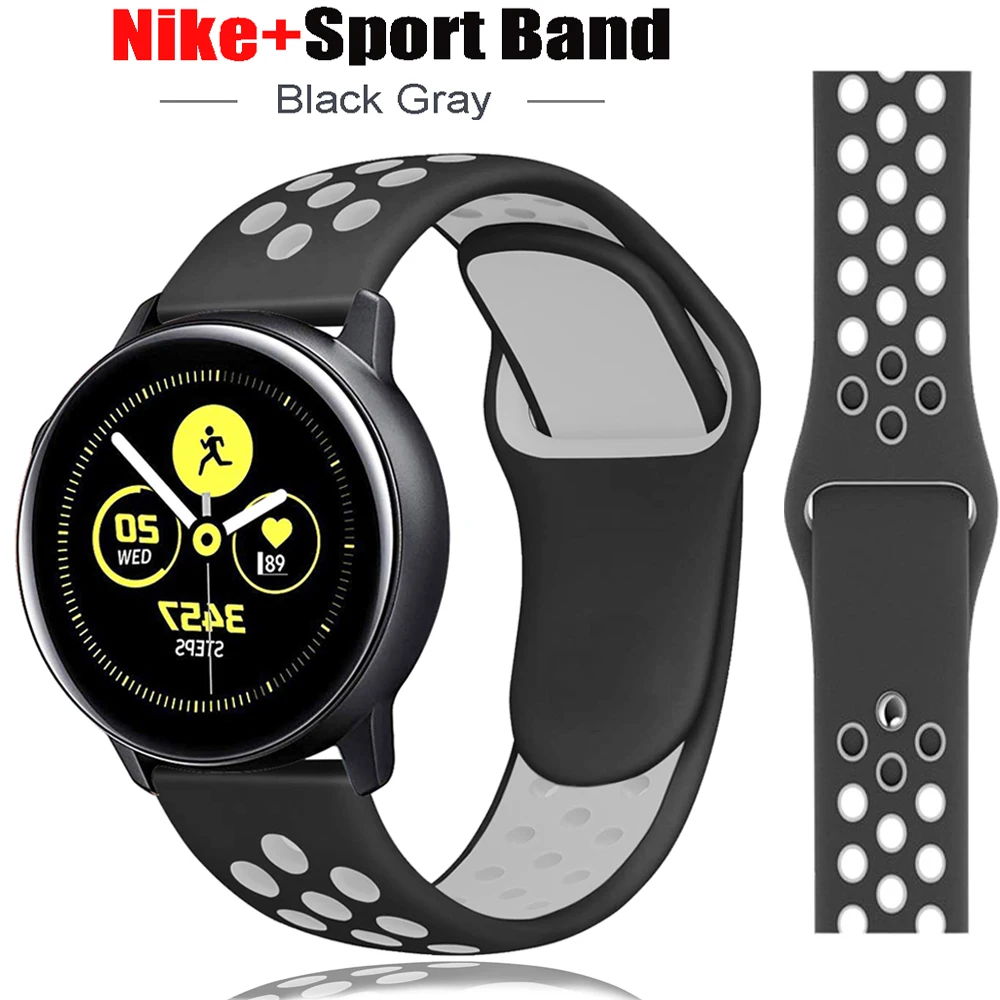 

20mm 22mm band for Samsung Galaxy watch 3 41/46mm/42mm/Gear s3/Active 2 40mm 44mm correa bracelet Huawei watch GT/2/2E/Pro strap