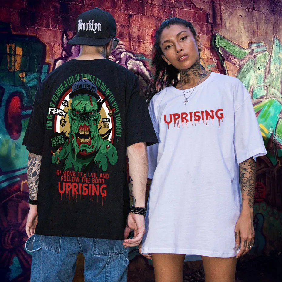 Восставшая новая уличная мода в стиле хип-хоп персонализированная летняя