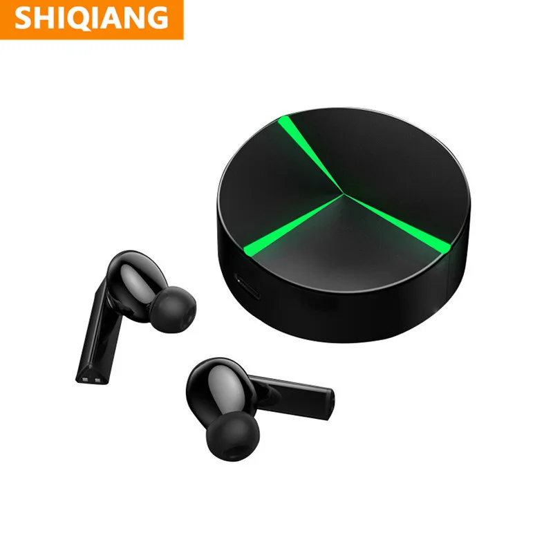 

SHIQIANG Wireless Bluetooth 5.0 Wireless Headphones Dual Mode Gaming Bluetooth Headphones Noise Isolation Headphone Wireless